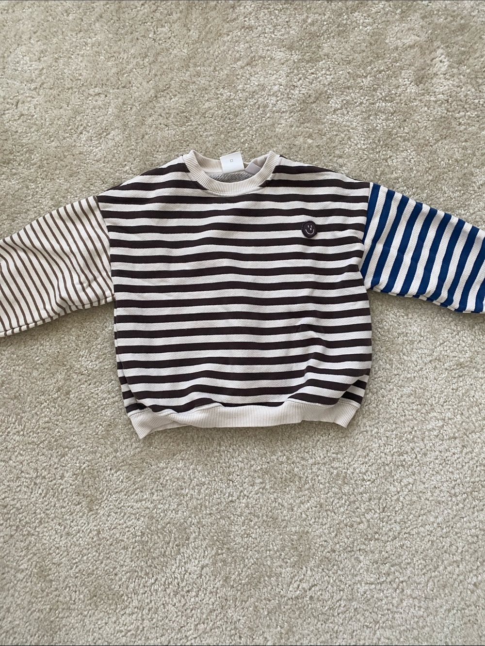 Zara striped boys sweatshirt 6 yrs